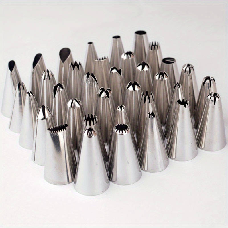 Professional Cake Decorating Head Color Random Style Quantity 10Pcs