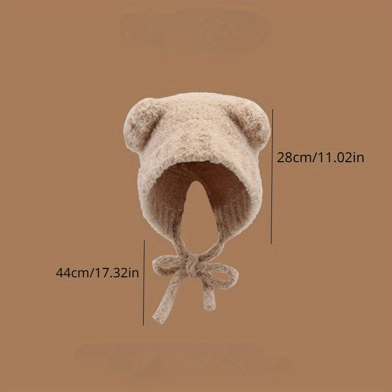 Winter Hat Color Light Brown Quantity 1Pc