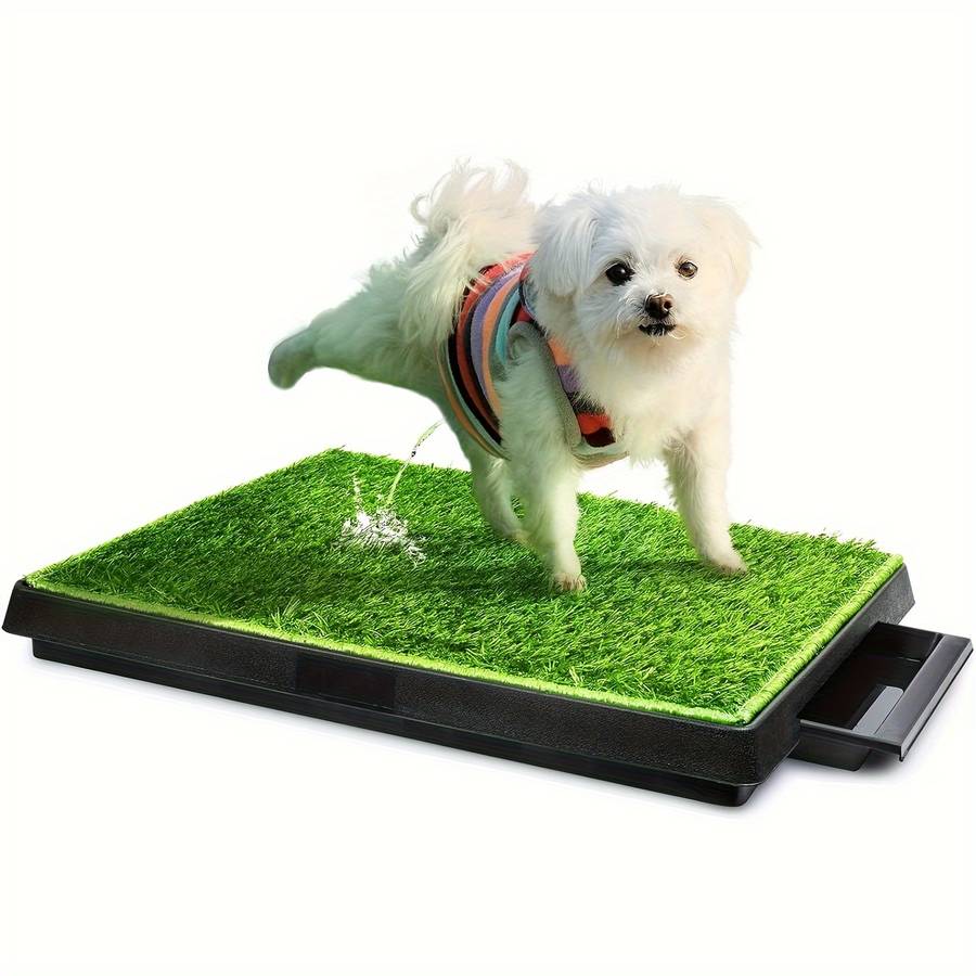 Pet supplies color Drawer    type lawn toilet  with baffle