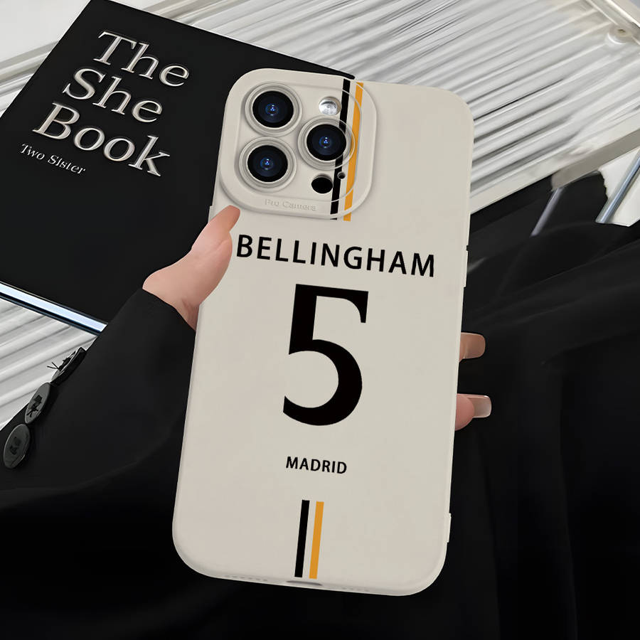 1Pc Ivory White For iPhone 7 Plus Number 5 Pattern Phone Case