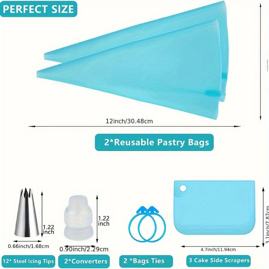 Professional Cake Decorating Head Color Pink Quantity 21Pcs