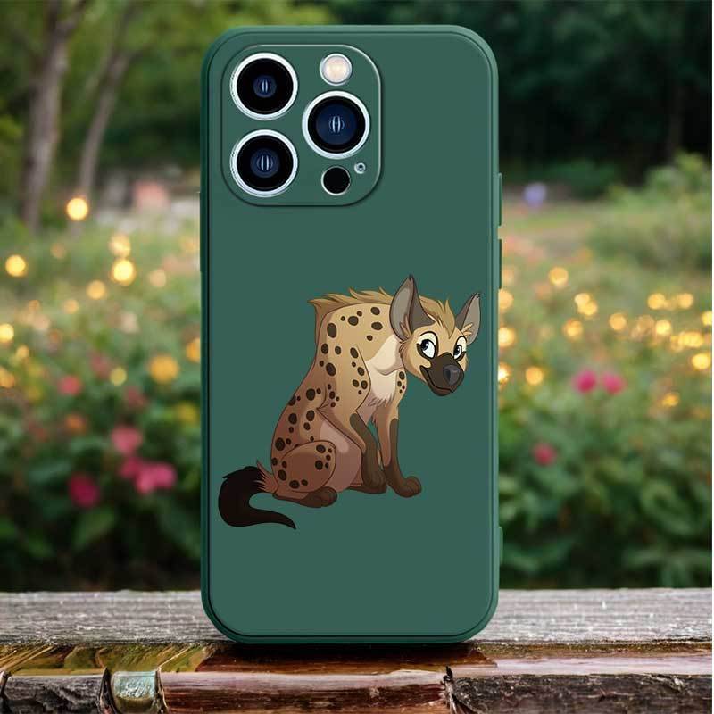 1Pc Beige For iPhone 7 Plus 8 Plus African Wild Dogs Phone Case