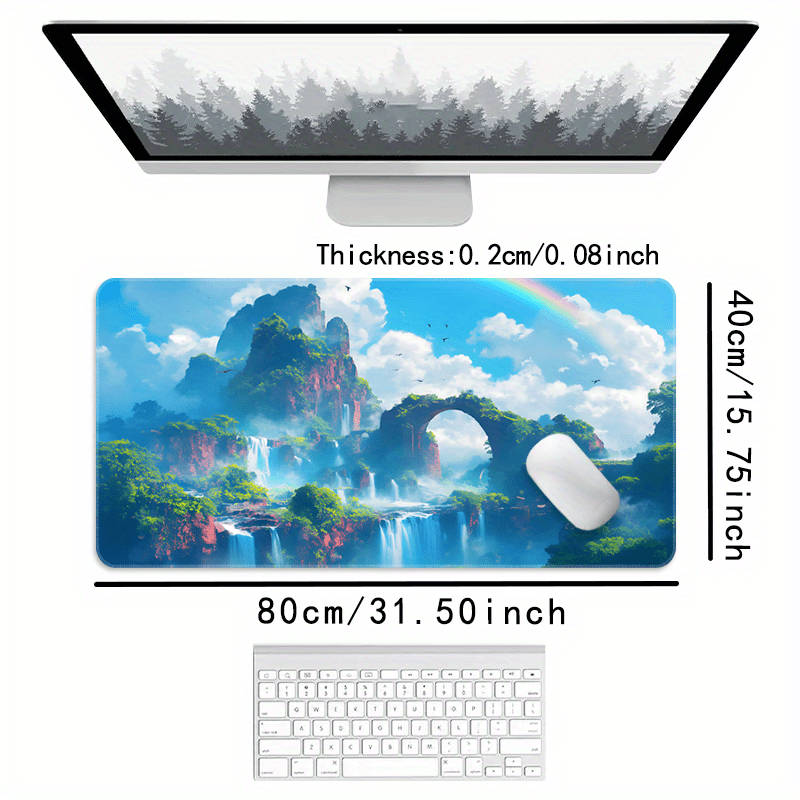 Mouse Pad Size 31.50X15.75Inches