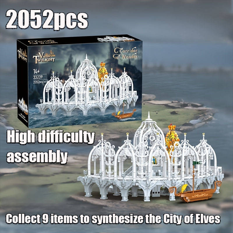 Building Toy Architectural Model Toy Set Model Bk 33243 7140Pcs
