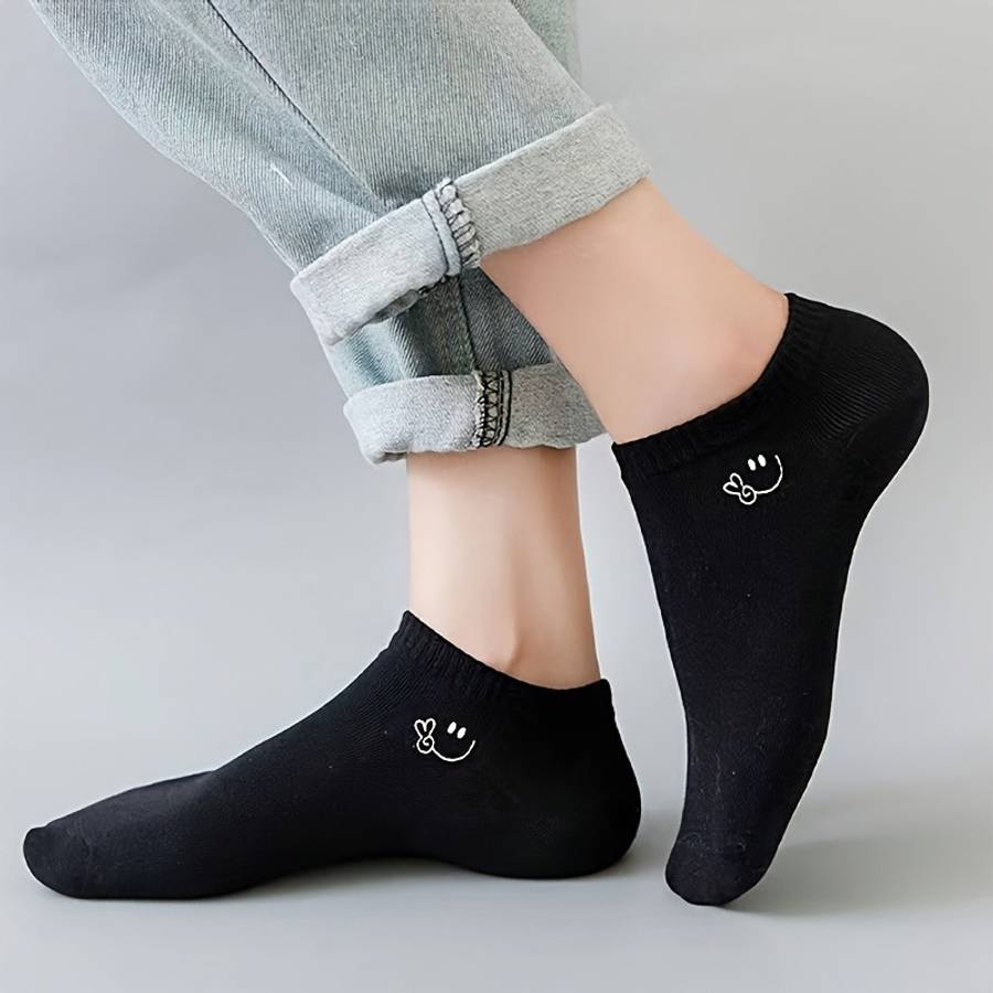 Women S Socks Color 10 Pairs Black Sizes 3742 Size Onesize