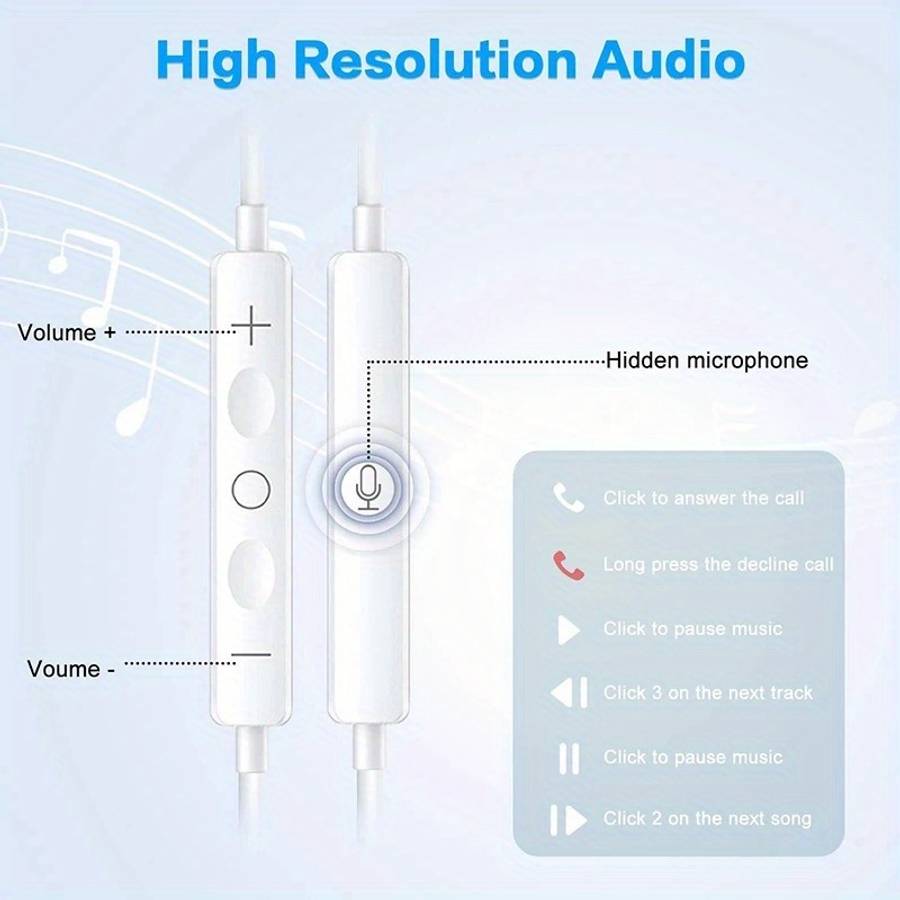 Earphone Wired Headphone