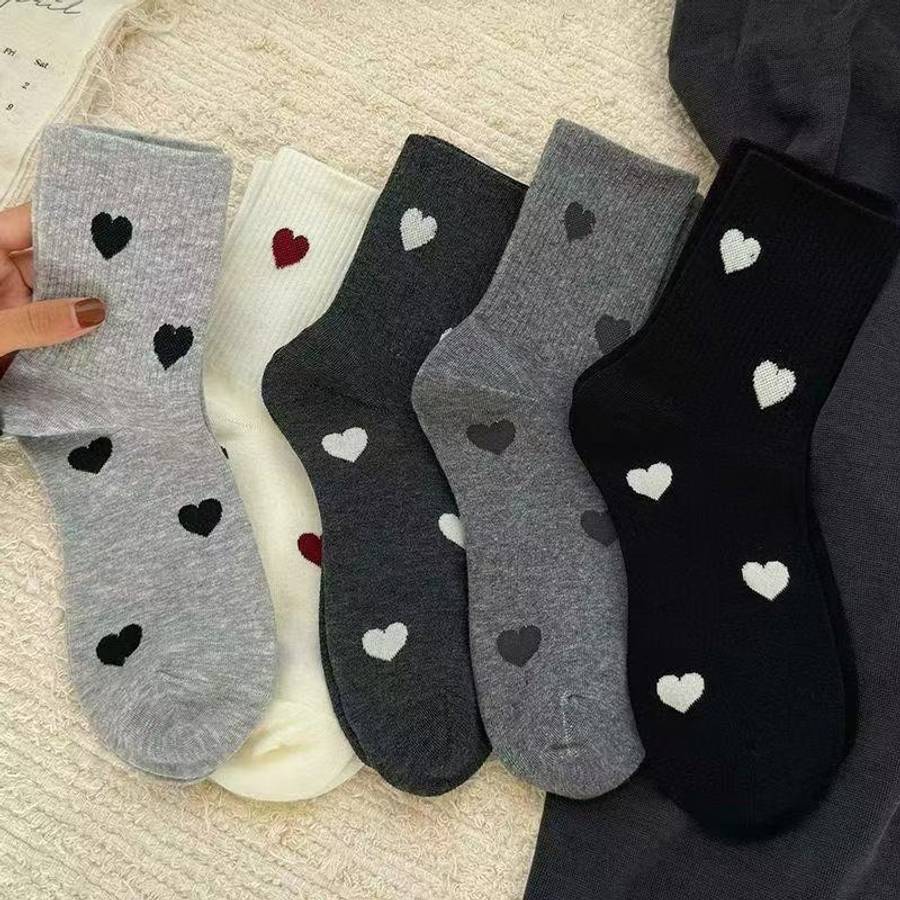 Women S Socks Color Mixedcolor Quantity 5Pcs