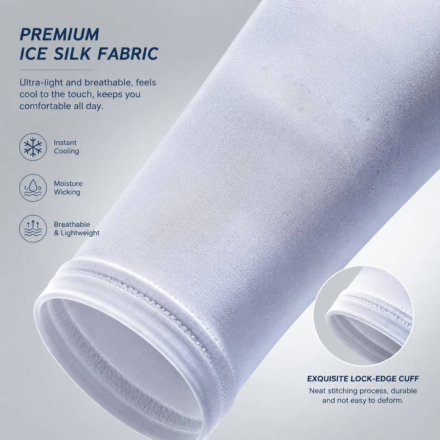 Sunscreen Sleeves Color Mix Colors Quantity 2Pcs