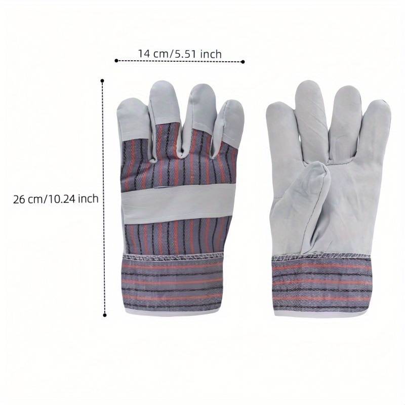 Work Gloves Color Sheepskin Striped Gloves