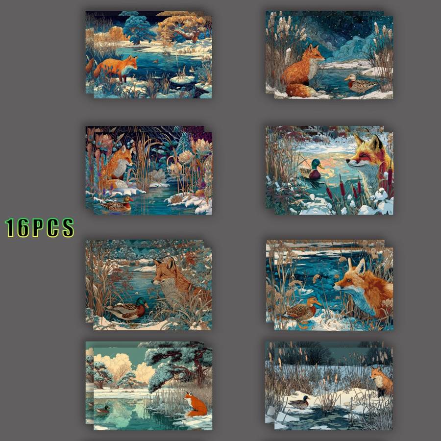 Greeting Cards Quantity 32Pcs