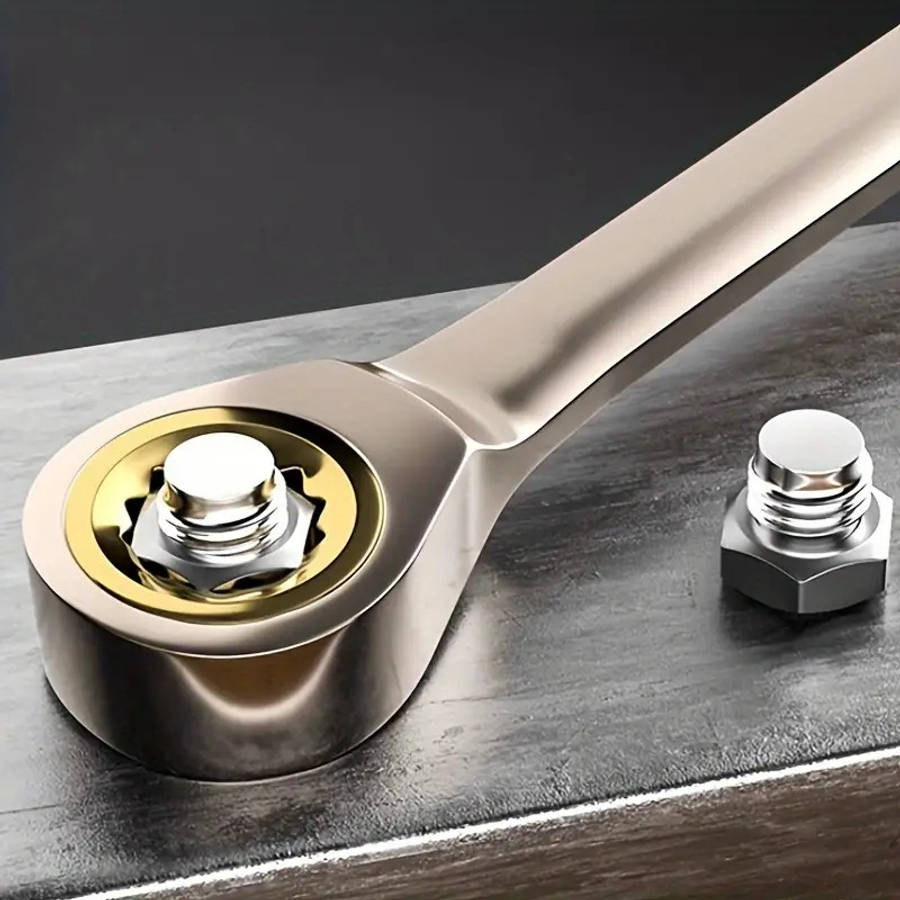 5-Piece Dual-Purpose Ratchet Wrench Set