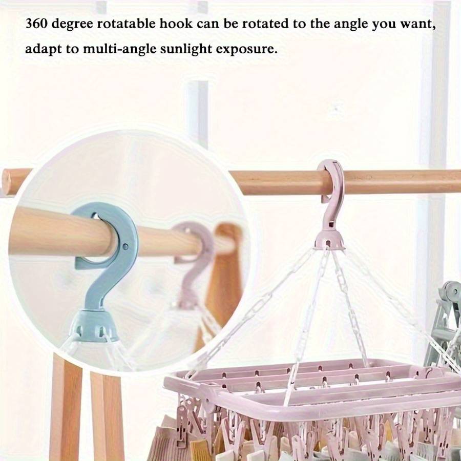 Clothes Rack Blue Quantity 2Pcs