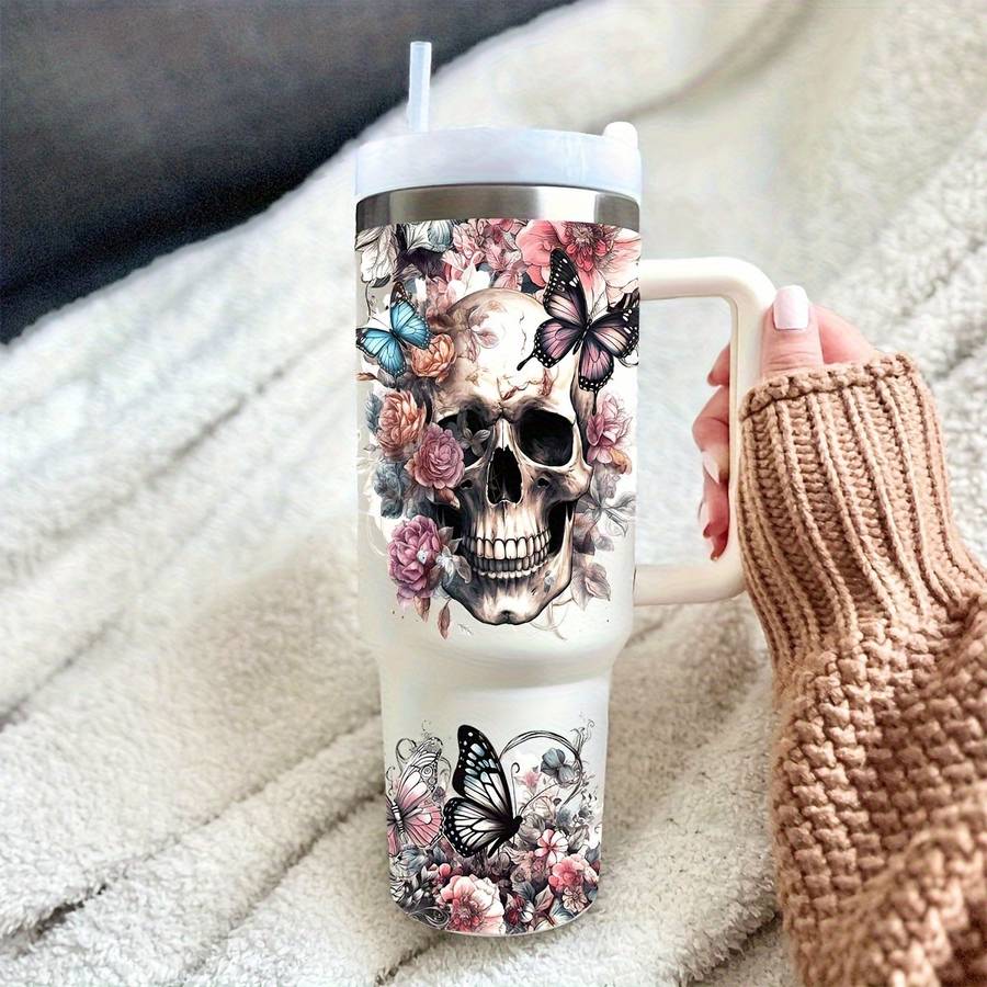 Water Cup Color Skull