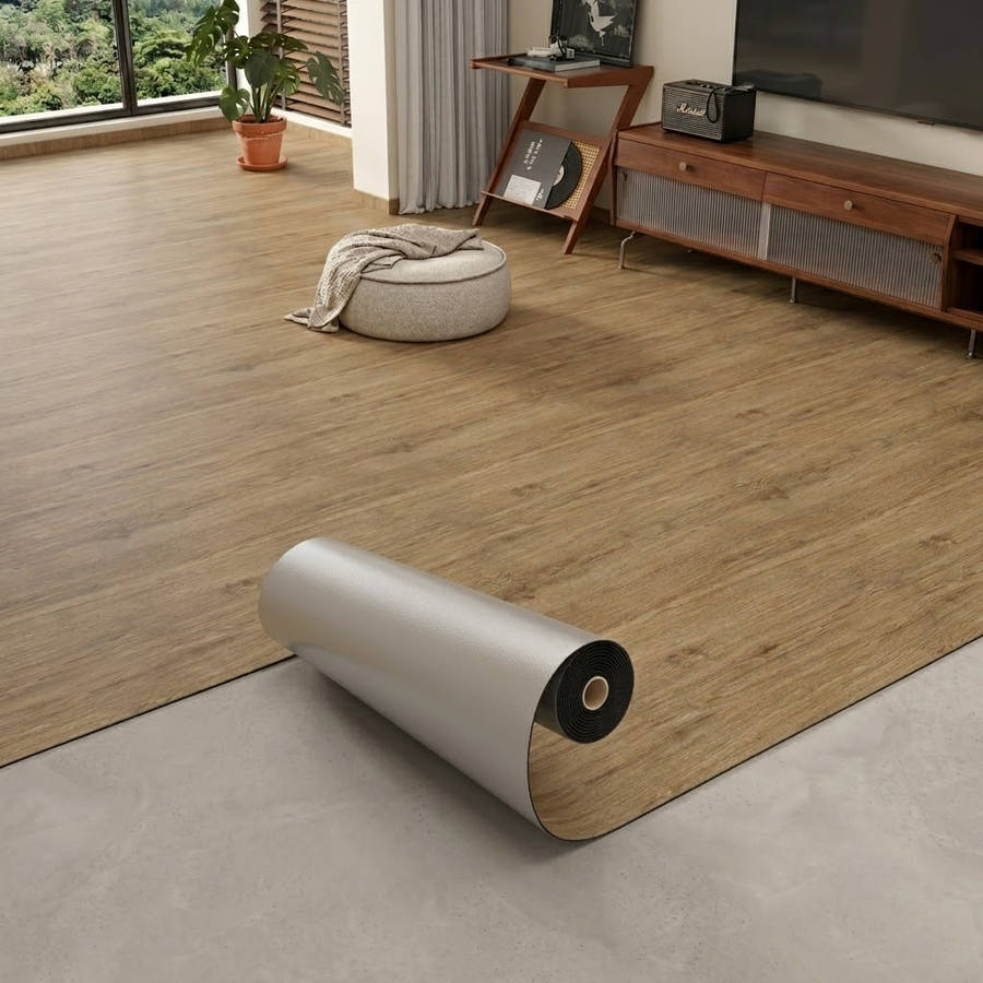 Self Adhesive Floor Stickers Classic Golden Oak