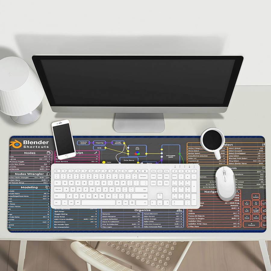 Mouse Pad Color 1Pc Size 11.8X31.5In