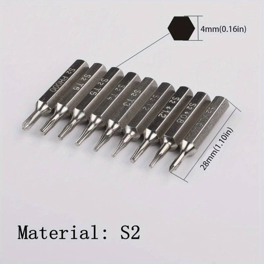 Screwdriver Bit Tool Set Style Torx 10Pcs