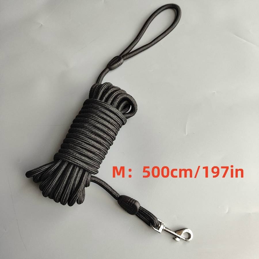 Dog Leash Color Black Size M