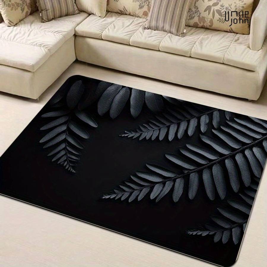 Floor Mats Color Black Size 15.7X23.62Inch 40X60Cm