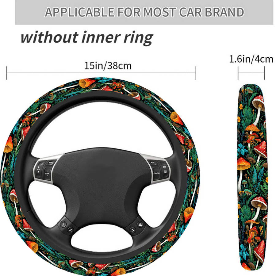 Car Steering Wheel Cover Polyester Quantity