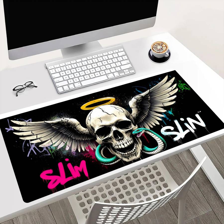 Mouse Pad Color White Size 80X40Cm