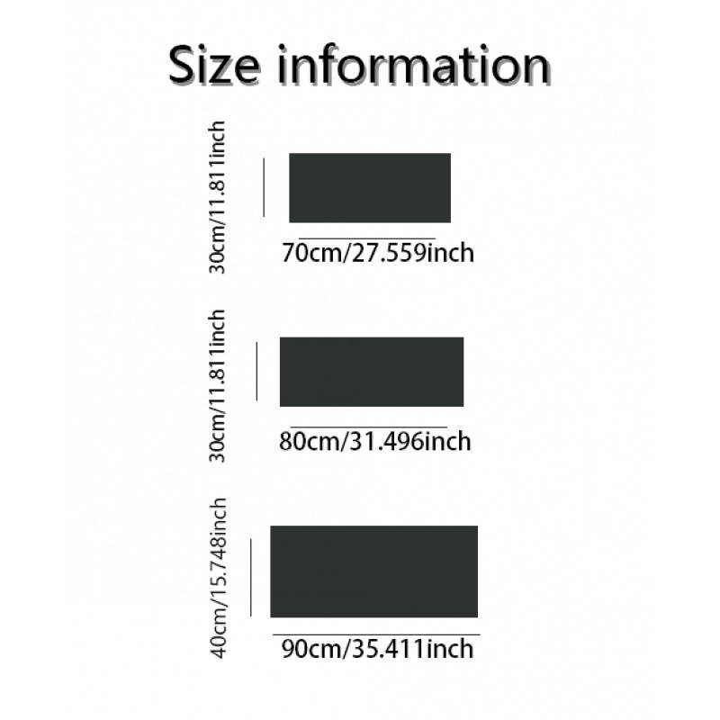 Mouse Pad Color Multicolor Size  70 X 30 Cm