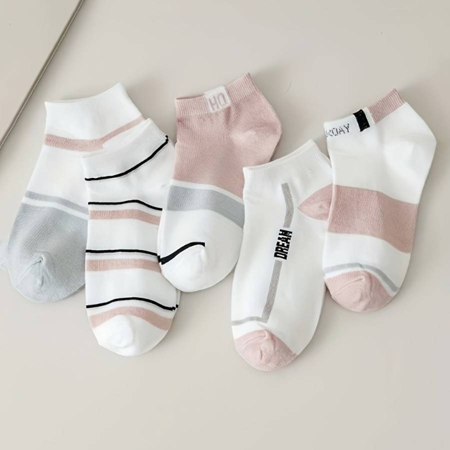 Women S Socks Color Random Color5 Pairs Size Onesize