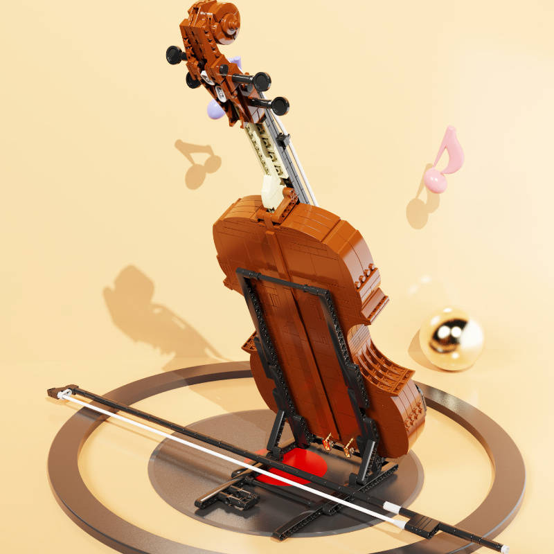 3D Puzzle Musical Instrument Model Model Qzl 90025