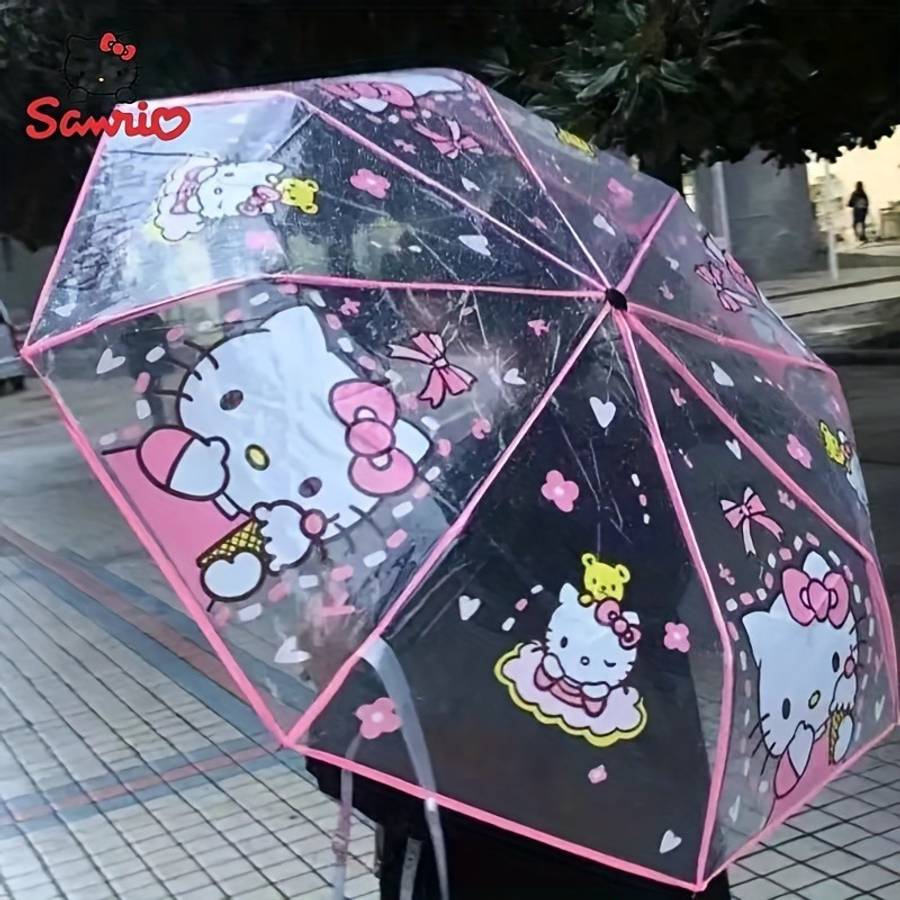 Umbrella Color Pink Hello Kitty