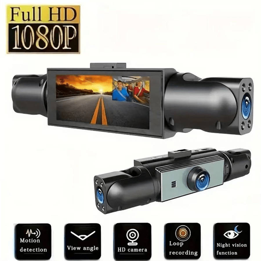 Dashcam Style Three-Record Model