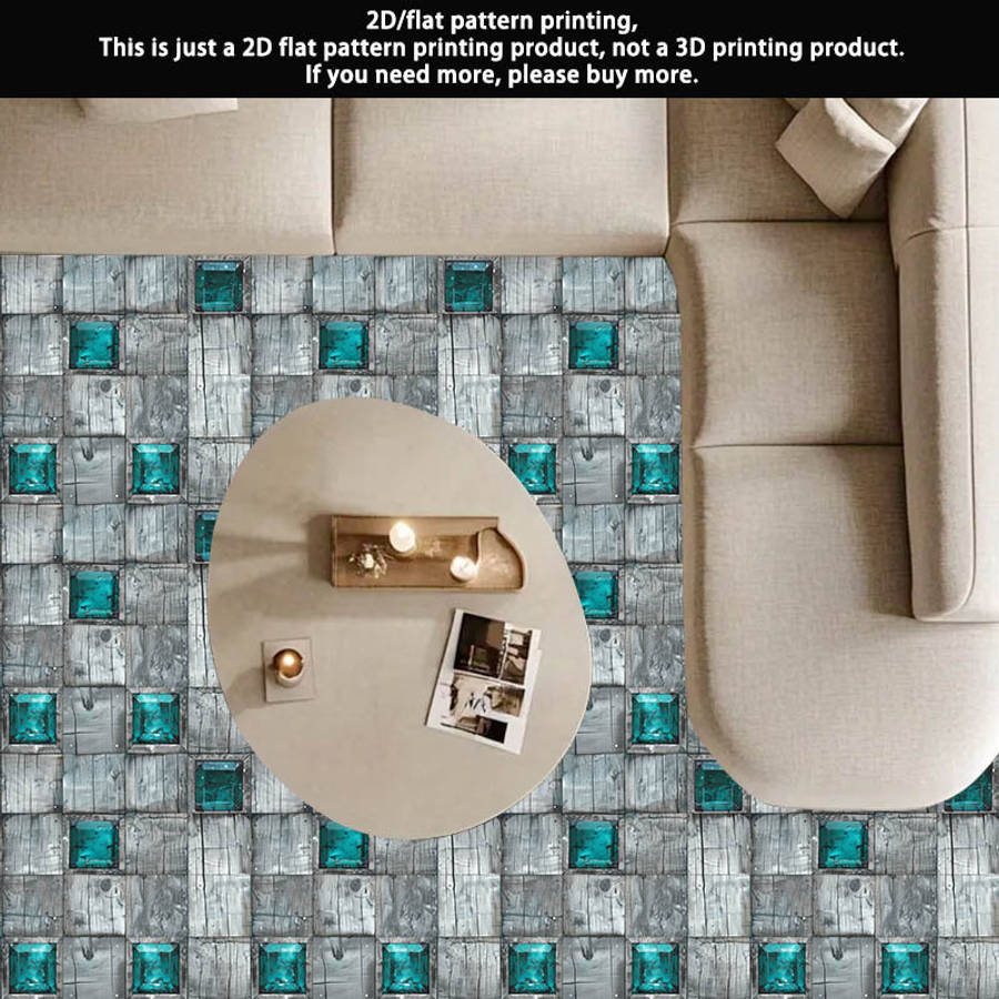 Self Adhesive Floor Stickers 11.81X11.81In30Cm