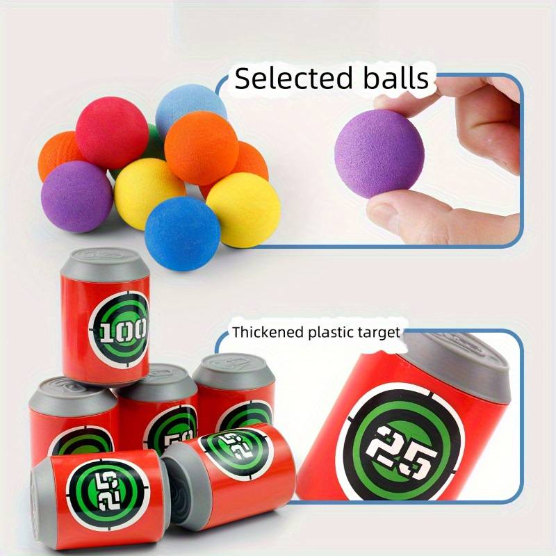 Toy Weapons Color Bow  Add  5 Balls  Random Balls   Add  6 Thickened Plastic Canisters