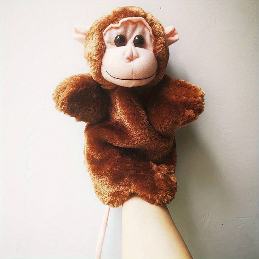 Plush Toyss color Monkey Hand Puppet Quantity 1pc