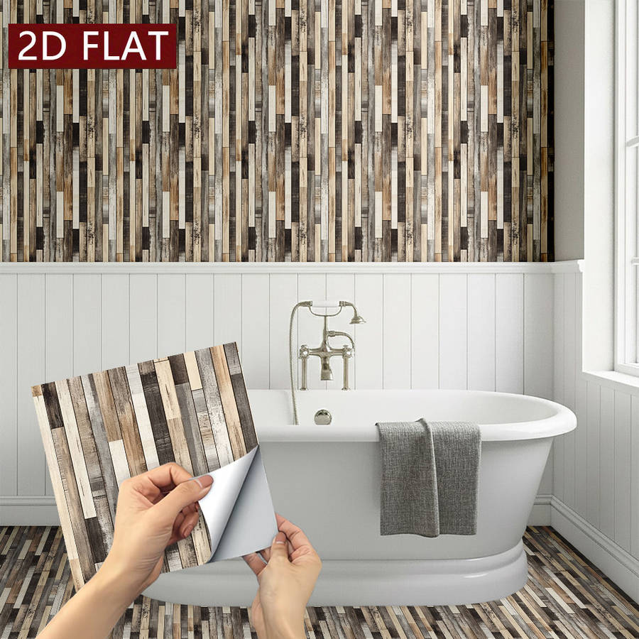 Self Adhesive Floor Stickers 5.91X5.91Inch15X15Cm 10Pcs