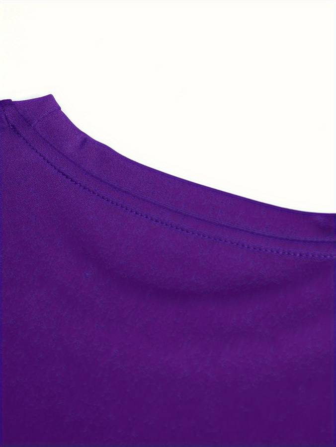 Womens T Shirt Color Black   Brown   Royal Blue   Rose Red   Purple Sizes