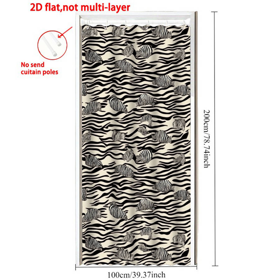 Door Curtain Size 200100Cm78.7439.37Inch