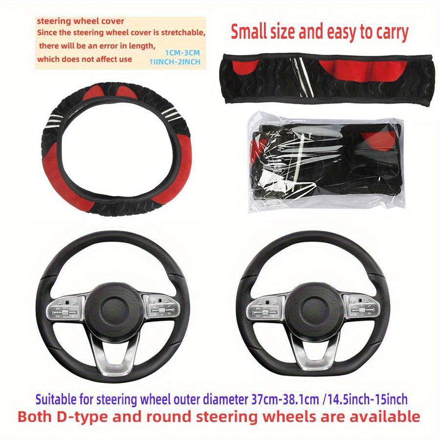 Car Steering Wheel Cover Purple