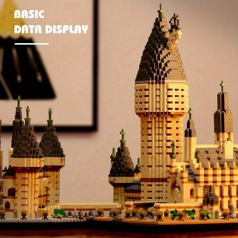 Building Toy Architectural Model Toy Set Color Magic Castle