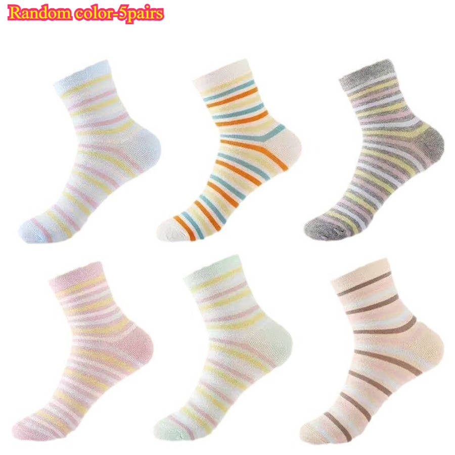 Women S Socks Color Random Color Quantity 5Pairs
