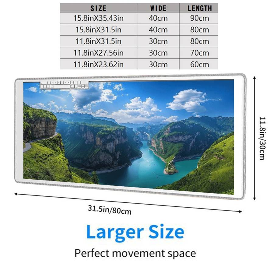 Mouse Pad Size 15.8X23.62In Quantity 1Pc