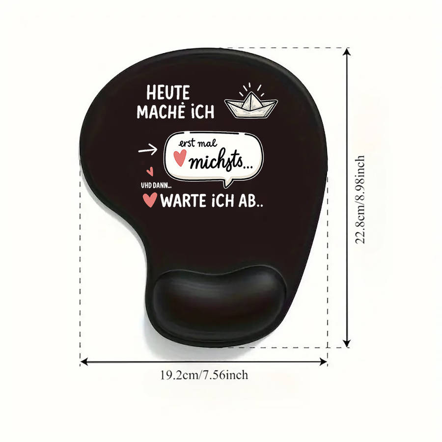 Artistic NonSlip Cute Mouse With Wrist Rest For Gift Choice