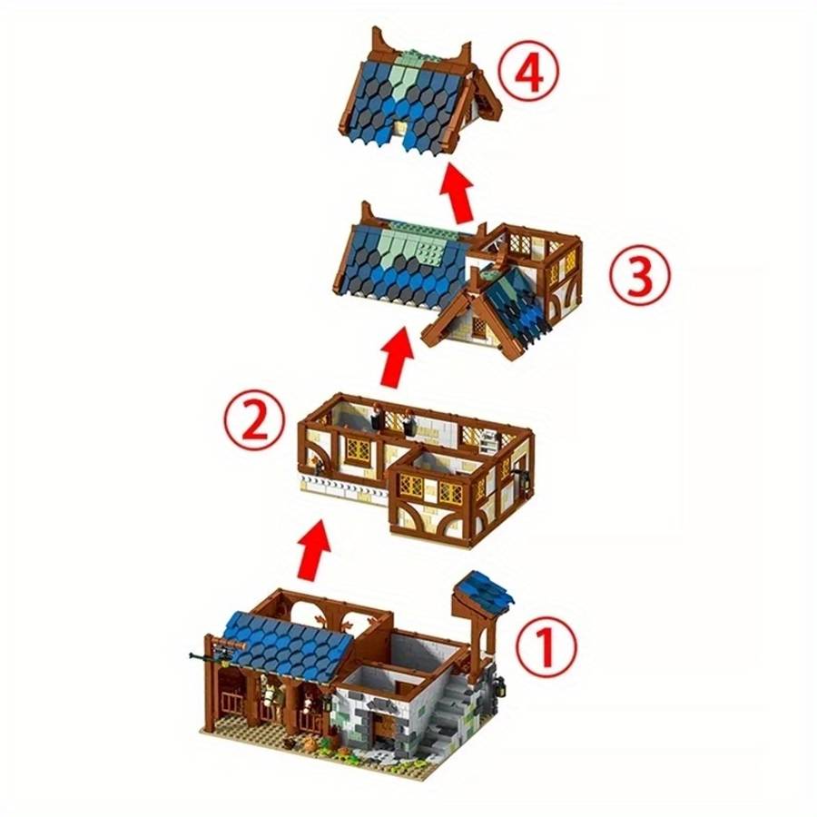 Building Toy Architectural Model Toy Set Color 50105