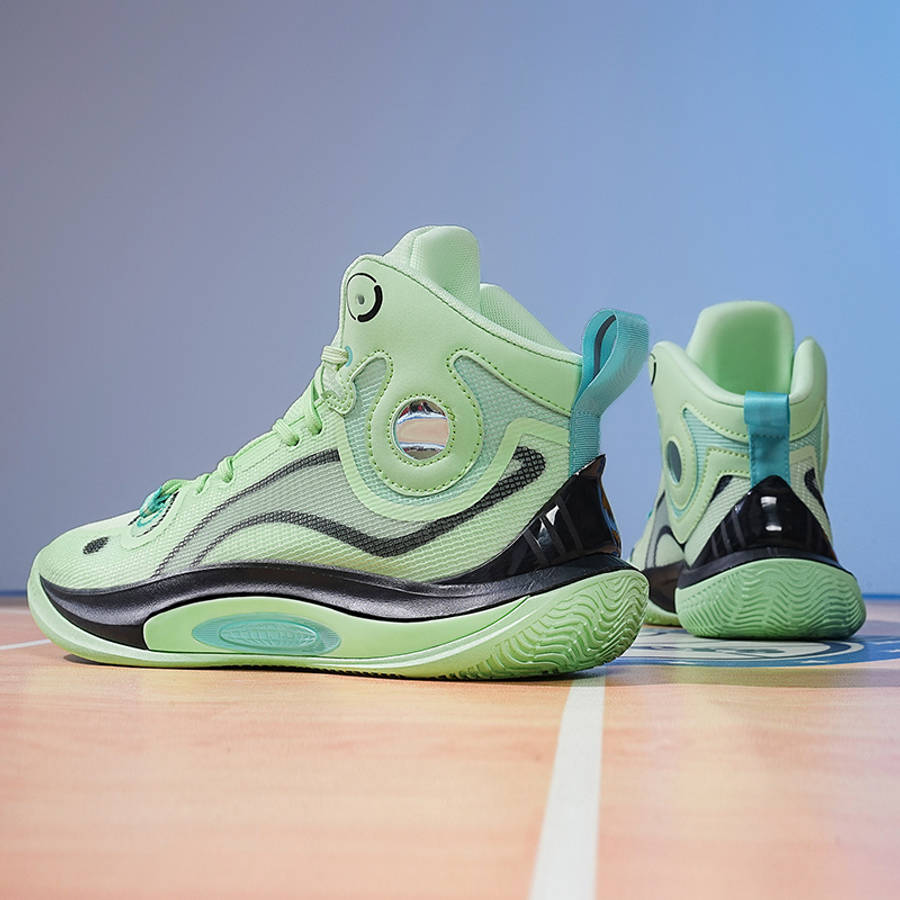 Sneakers Green Size Uk 7