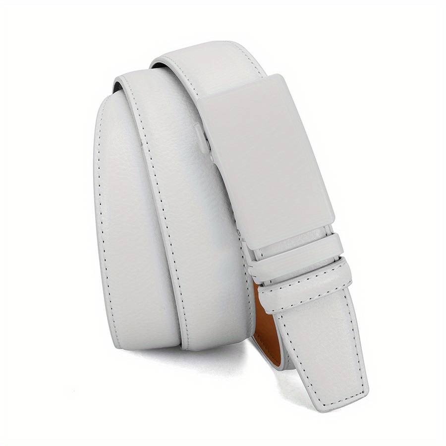 Belt Color White Size 28 To 34 Waist 105Cm