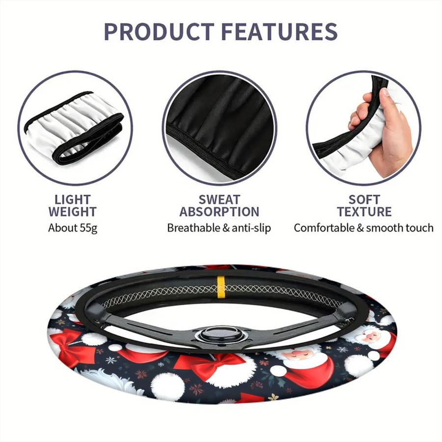 Car Steering Wheel Cover