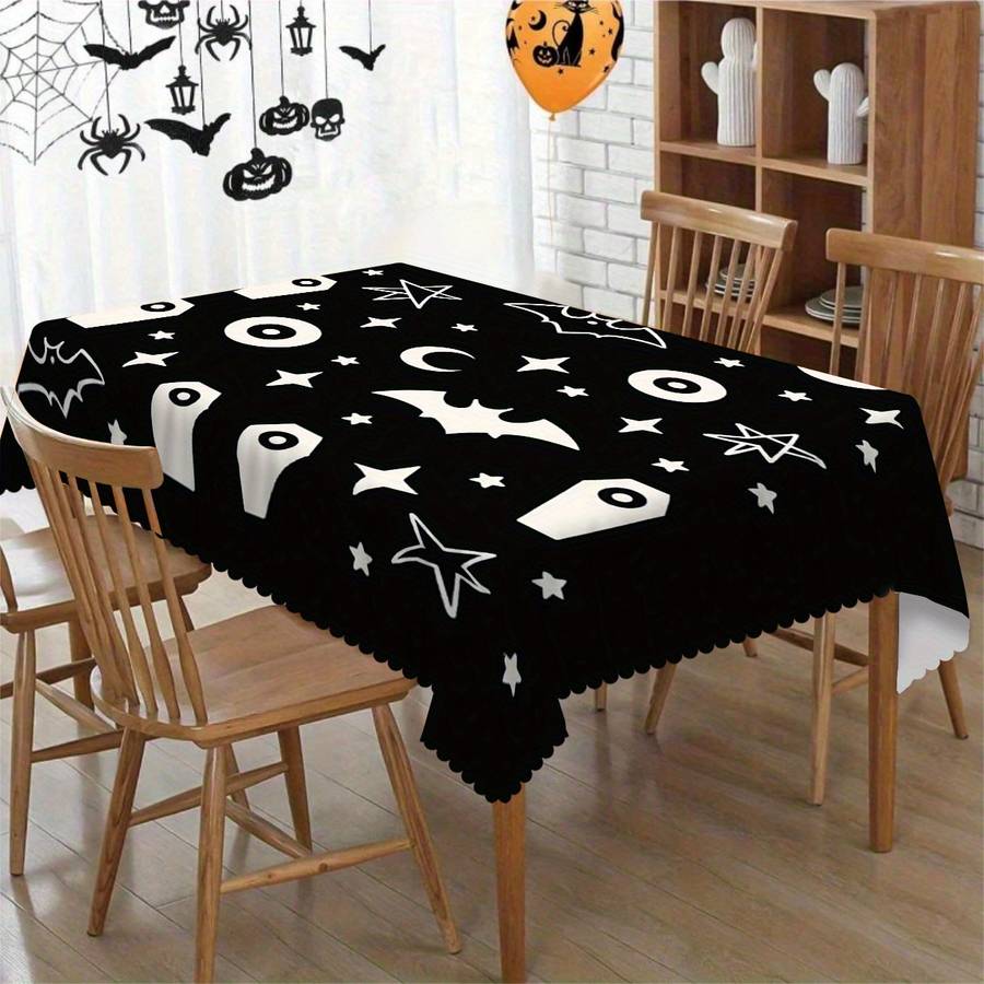 Halloween tablecloth decoration size 140cm x 180cm or rectangular
