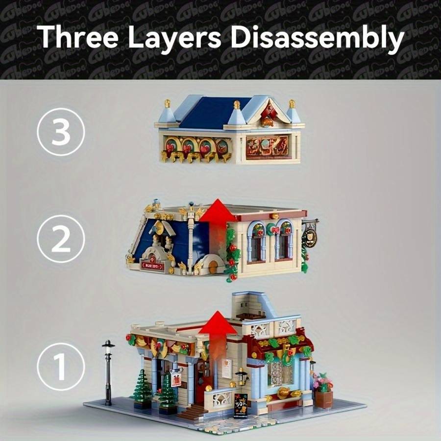 Building Toy Architectural Model Toy Set Model Bk 33230