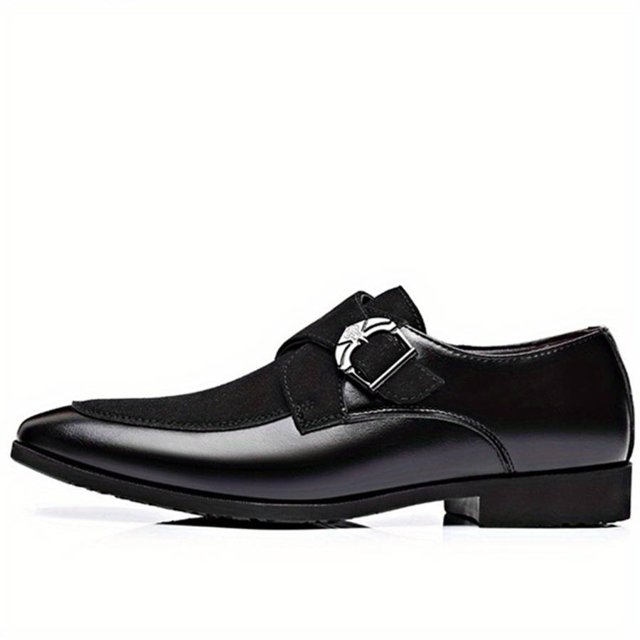 Mens Leather Shoes Color Black Sizeuk 10