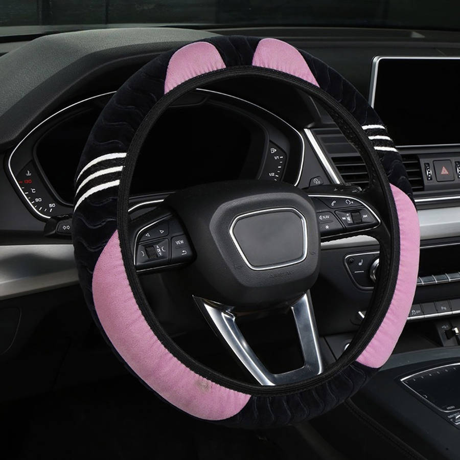 Car Steering Wheel Cover Gray Quantity  /Set