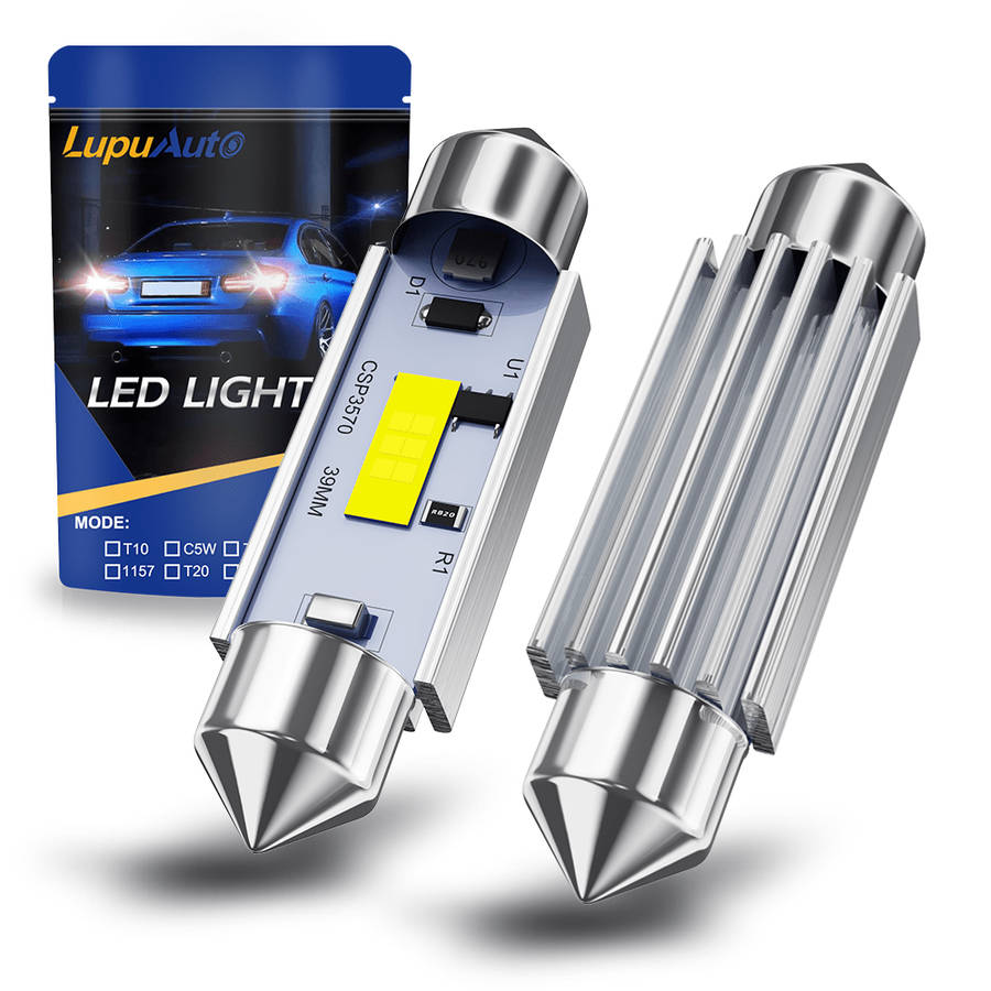 Car Lights Model 2Pcs 31Mm White Light