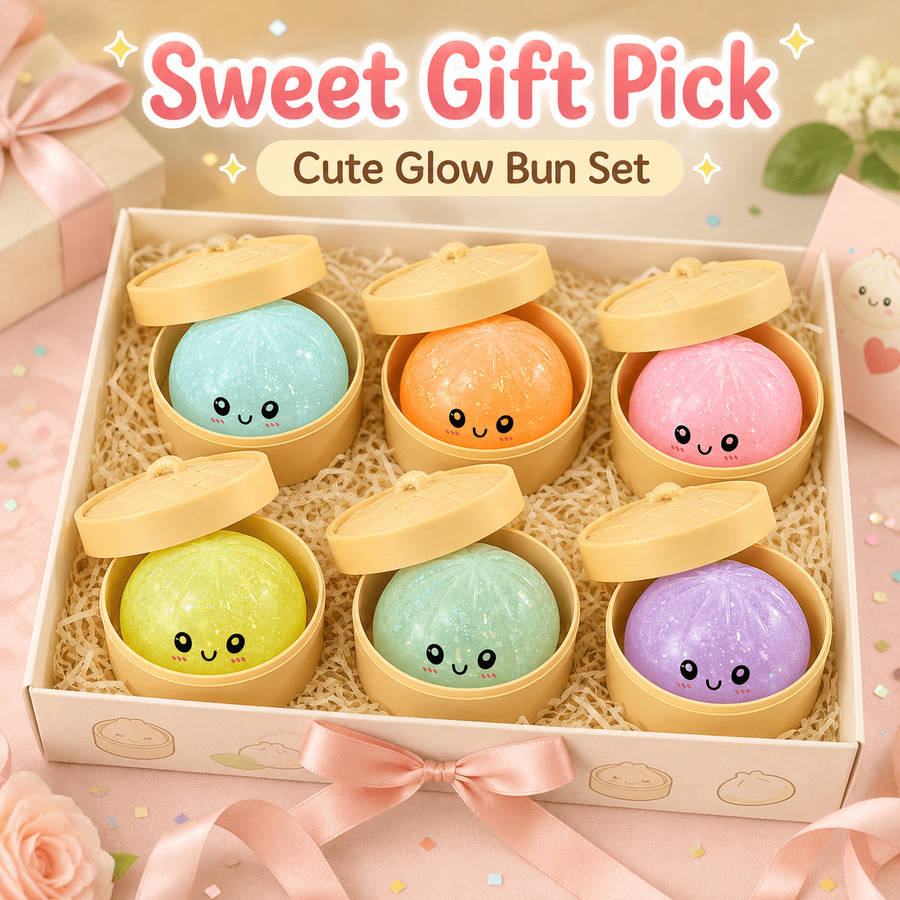 Squeezable Toys Color Random Colors And Styles Style 1 Set1 Bun Toy 1 Steamer